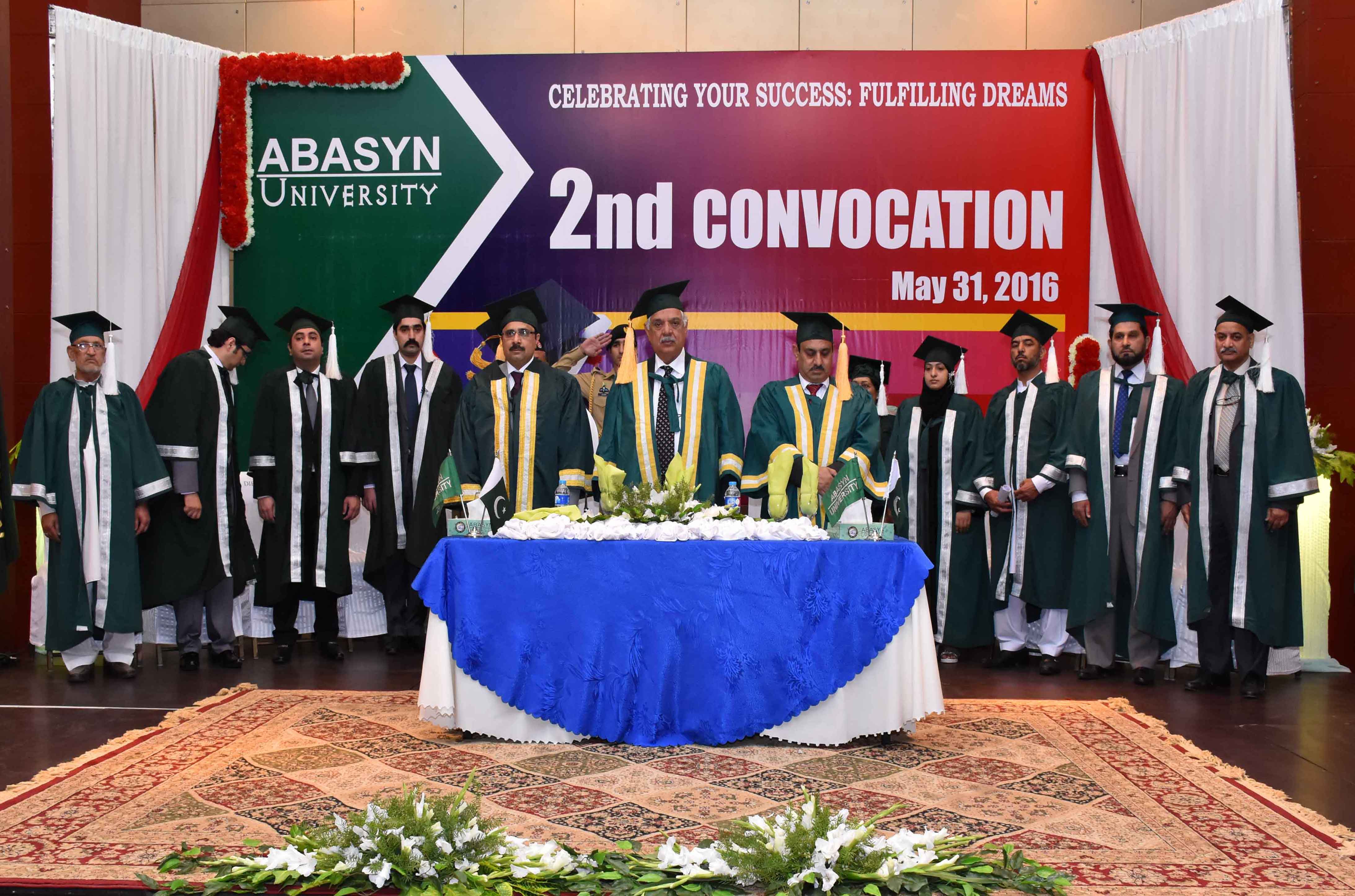 2nd Convocation of Abasyn University